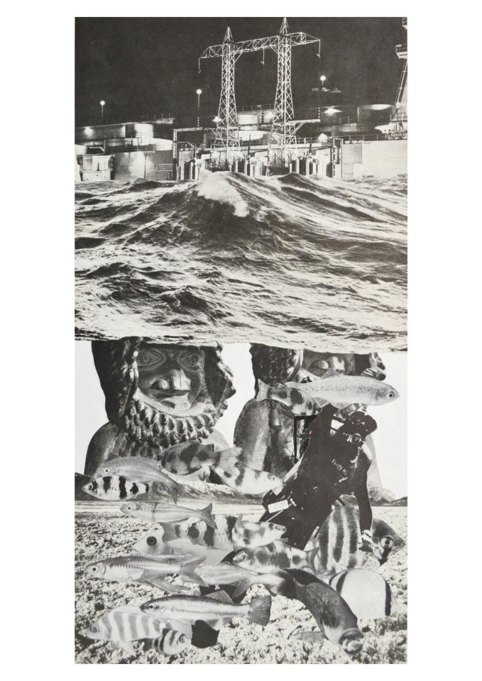 Les Géants #3, 2017. Collage, 42 x 29,7 cm
