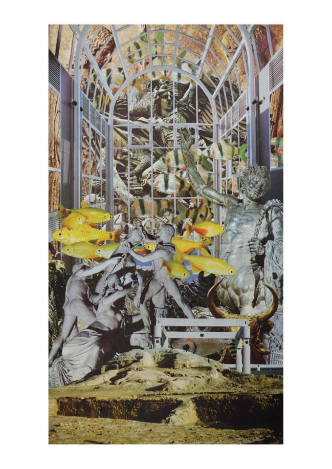 Aux Armes ! #1, Collage, 37,6 x 21 cm