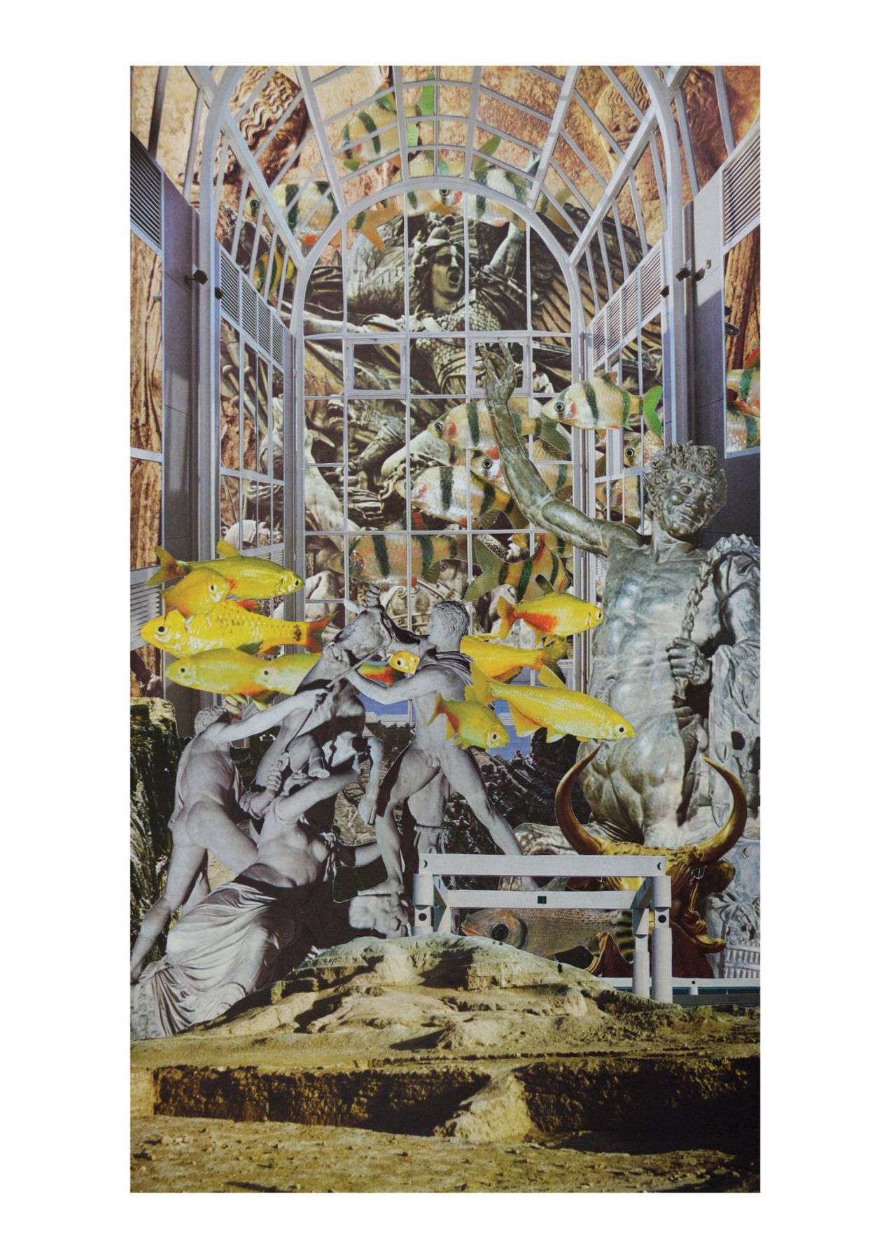 Aux Armes ! #1, Collage, 37,6 x 21 cm